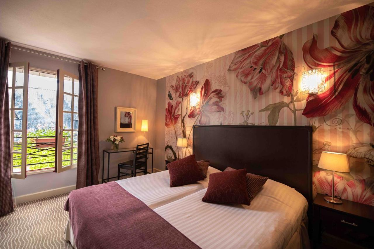 Logis Hotel La Croix Blanche Fontevraud Dış mekan fotoğraf