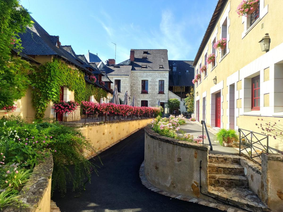 Logis Hotel La Croix Blanche Fontevraud Dış mekan fotoğraf