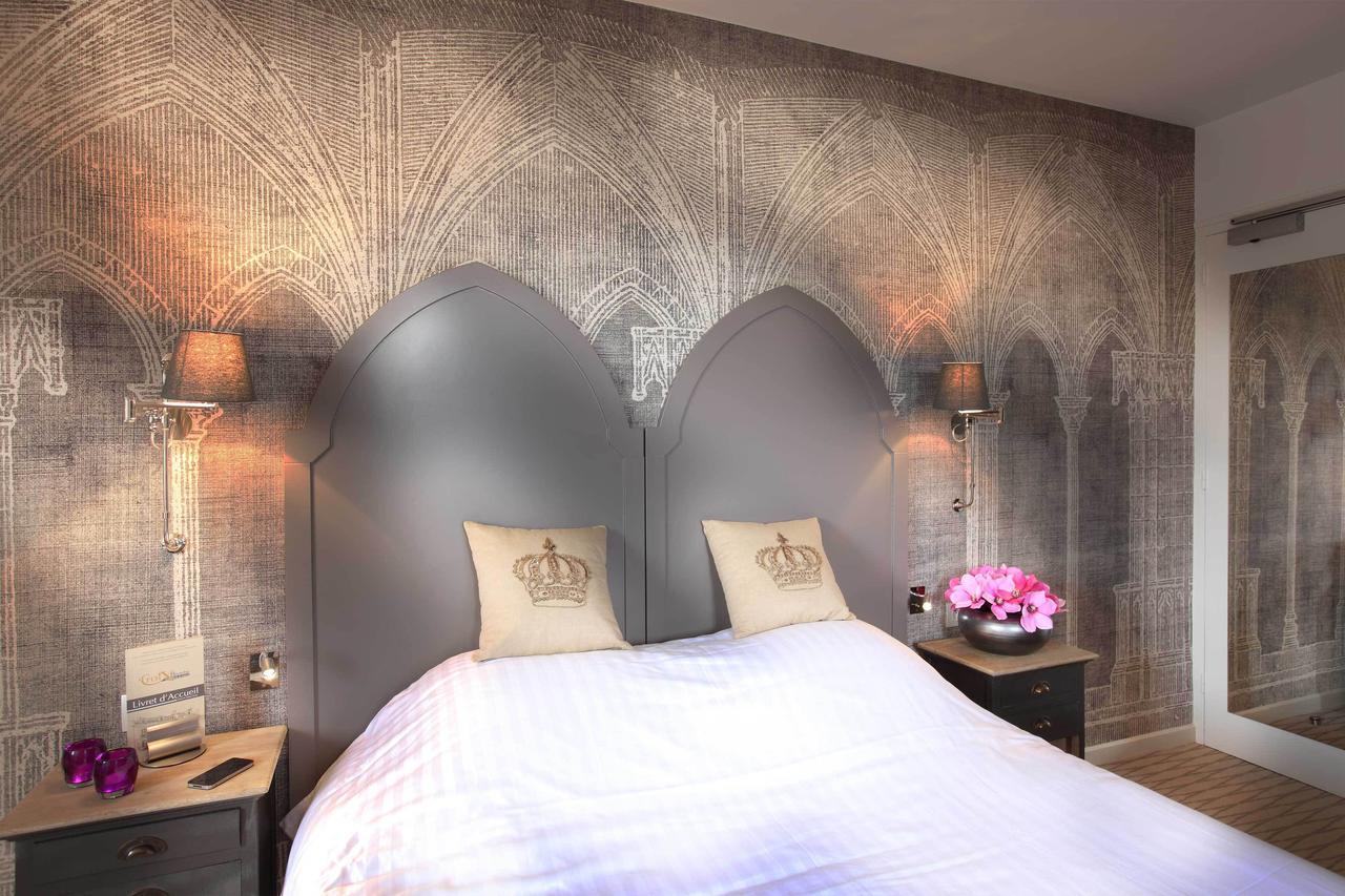 Logis Hotel La Croix Blanche Fontevraud Oda fotoğraf