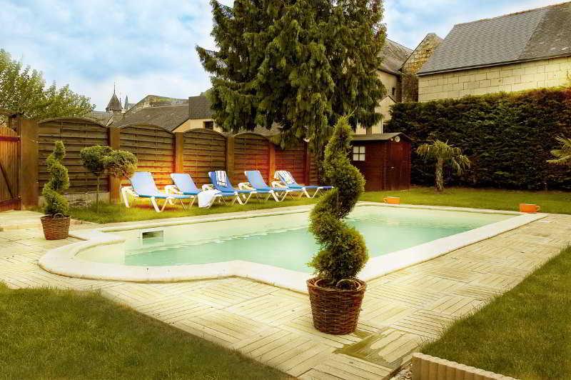 Logis Hotel La Croix Blanche Fontevraud Dış mekan fotoğraf