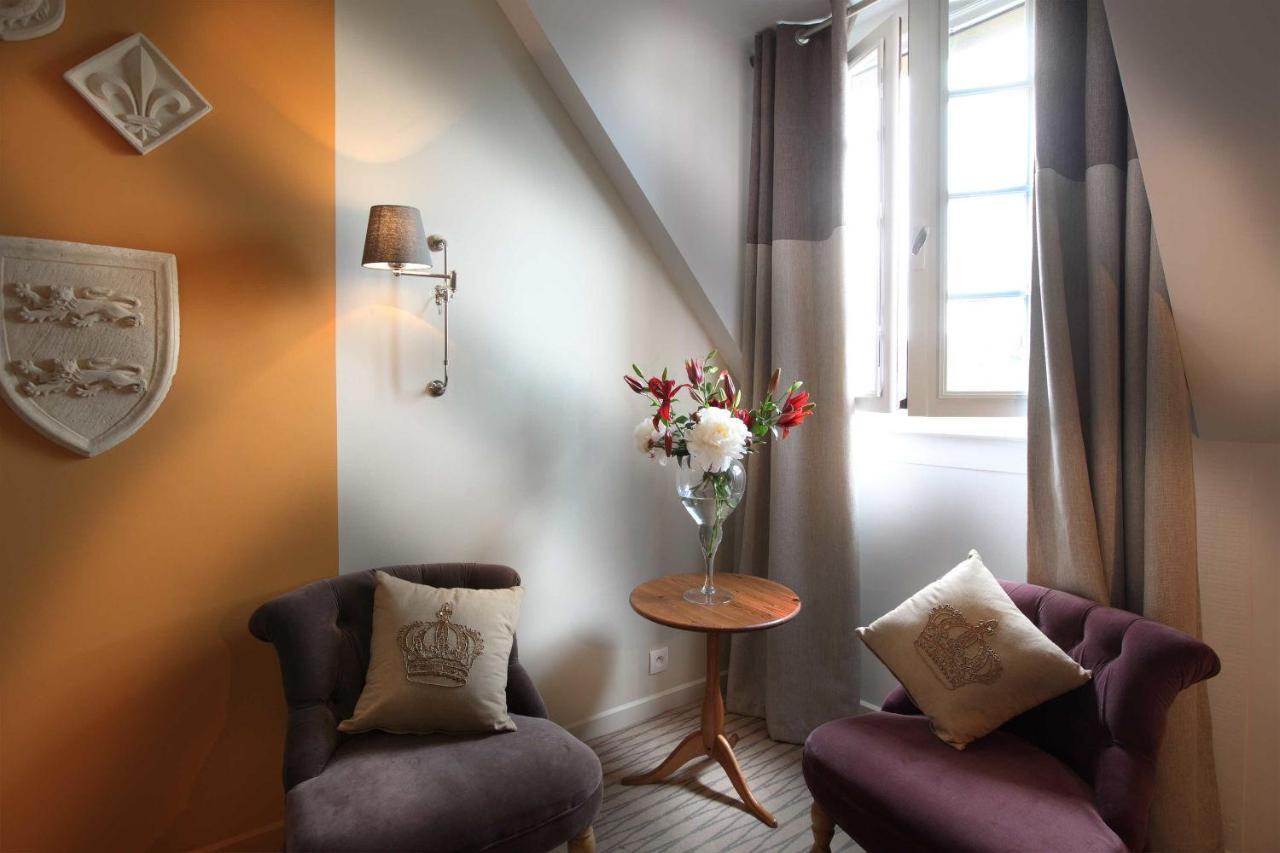 Logis Hotel La Croix Blanche Fontevraud Dış mekan fotoğraf