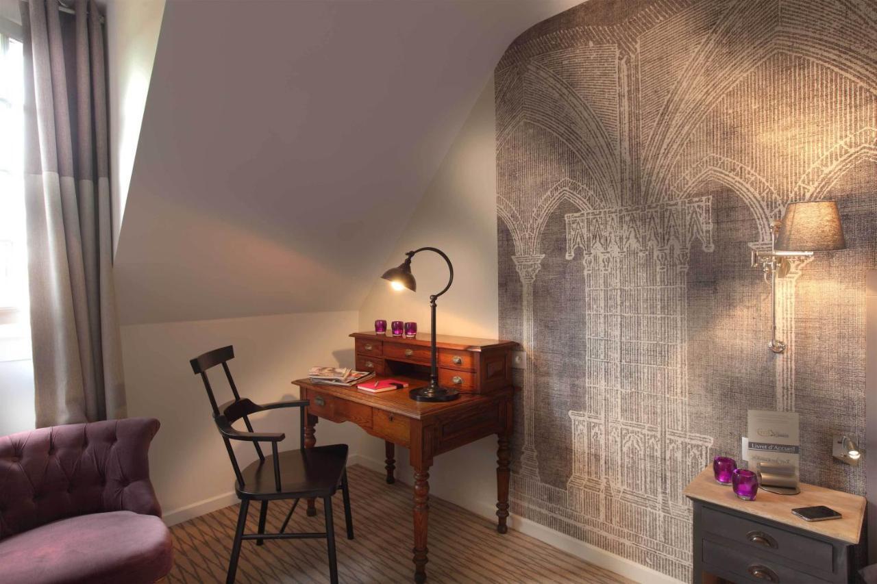 Logis Hotel La Croix Blanche Fontevraud Oda fotoğraf